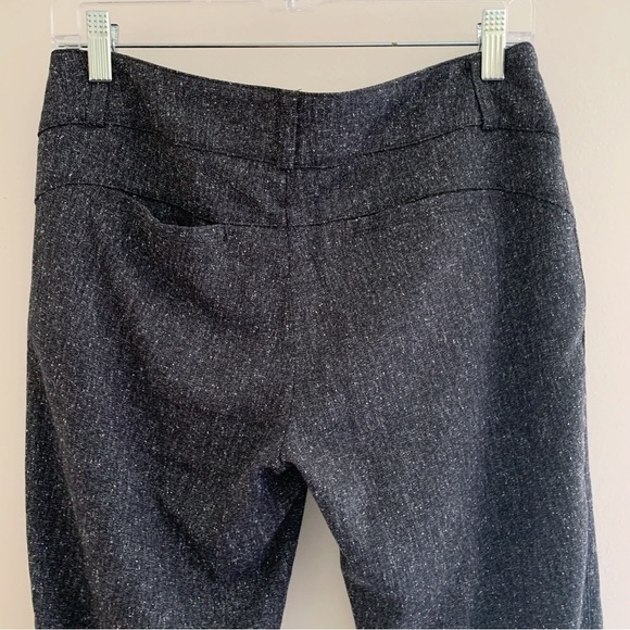 Elevenses Pembroke Tweed Joggers 4 Grey Anthropologie - Picture 5 of 11